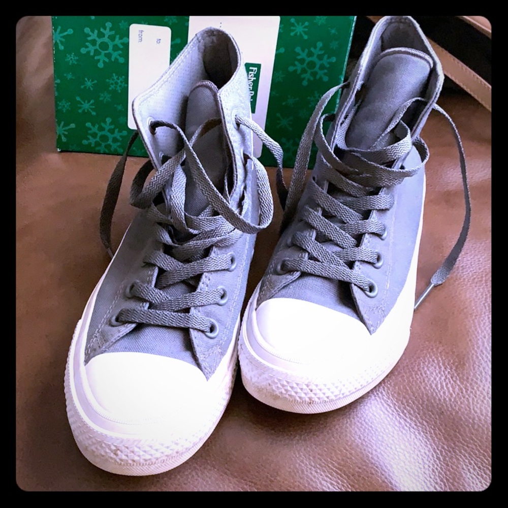 Converse Hightops Gray